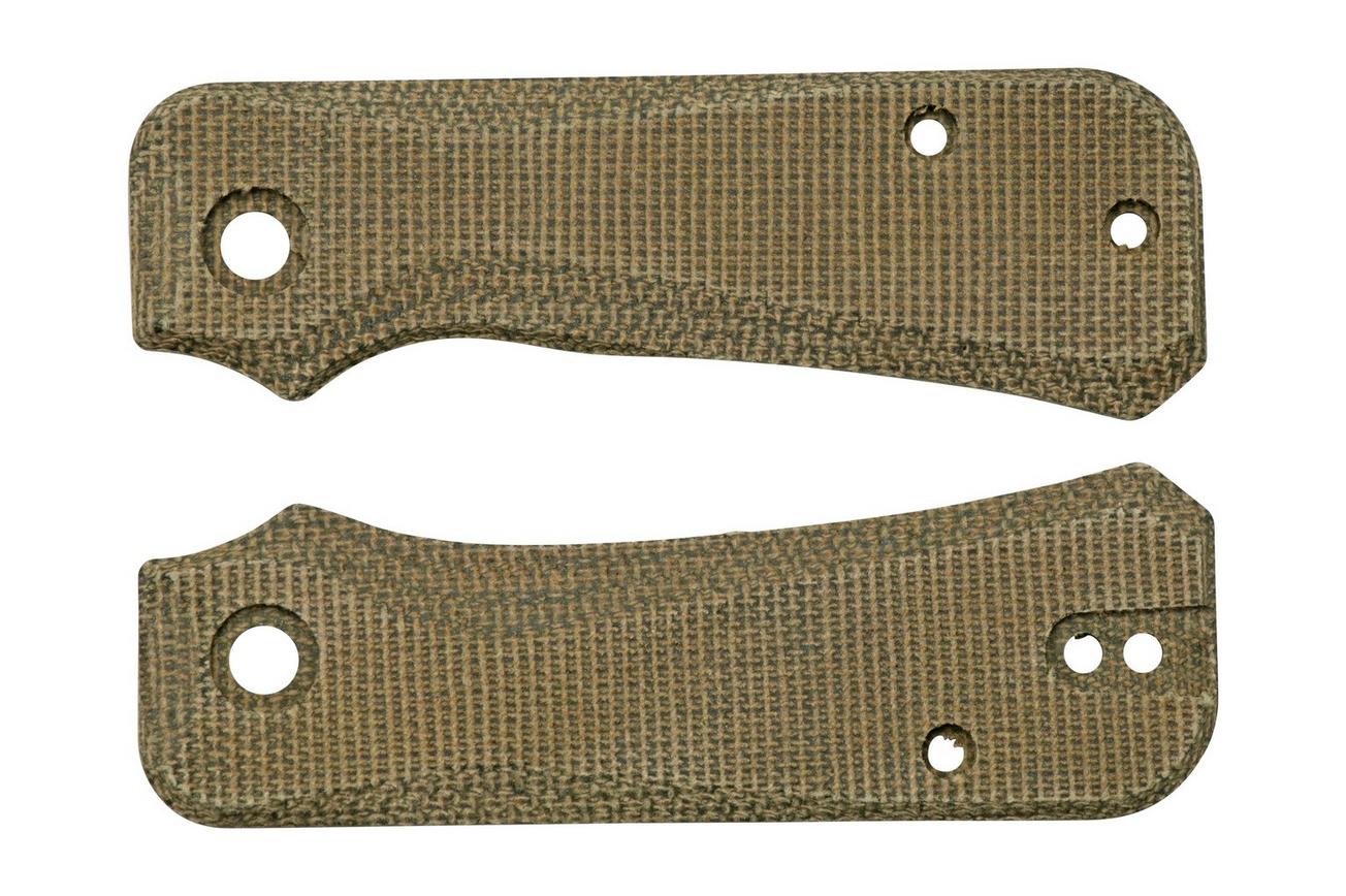 Flytanium Civivi Baby Banter FLY-1229GC Green Canvas Micarta Scales