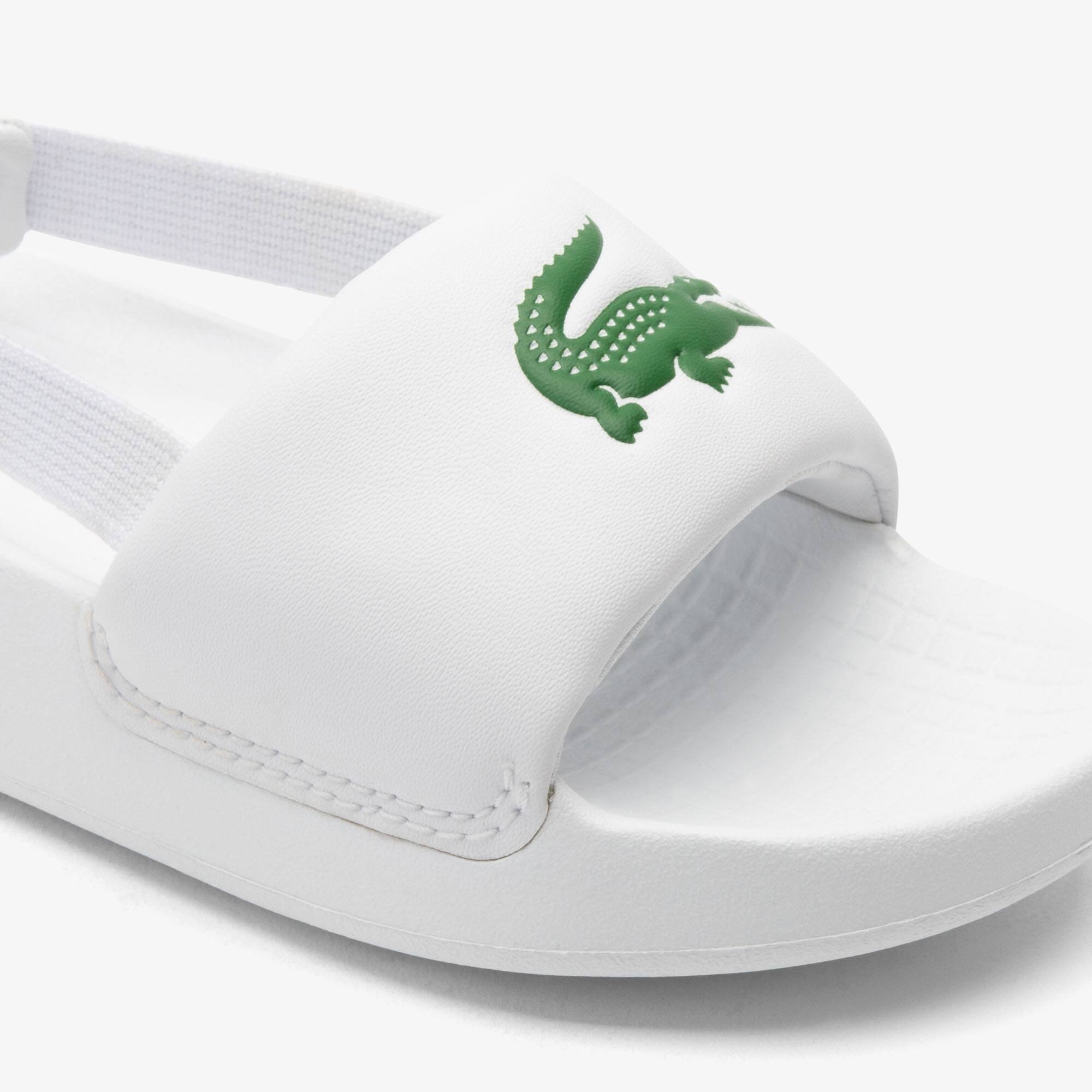 Claquettes Serve Slide 1. bébé Chaussures - Blanc - Lacoste - Enfant