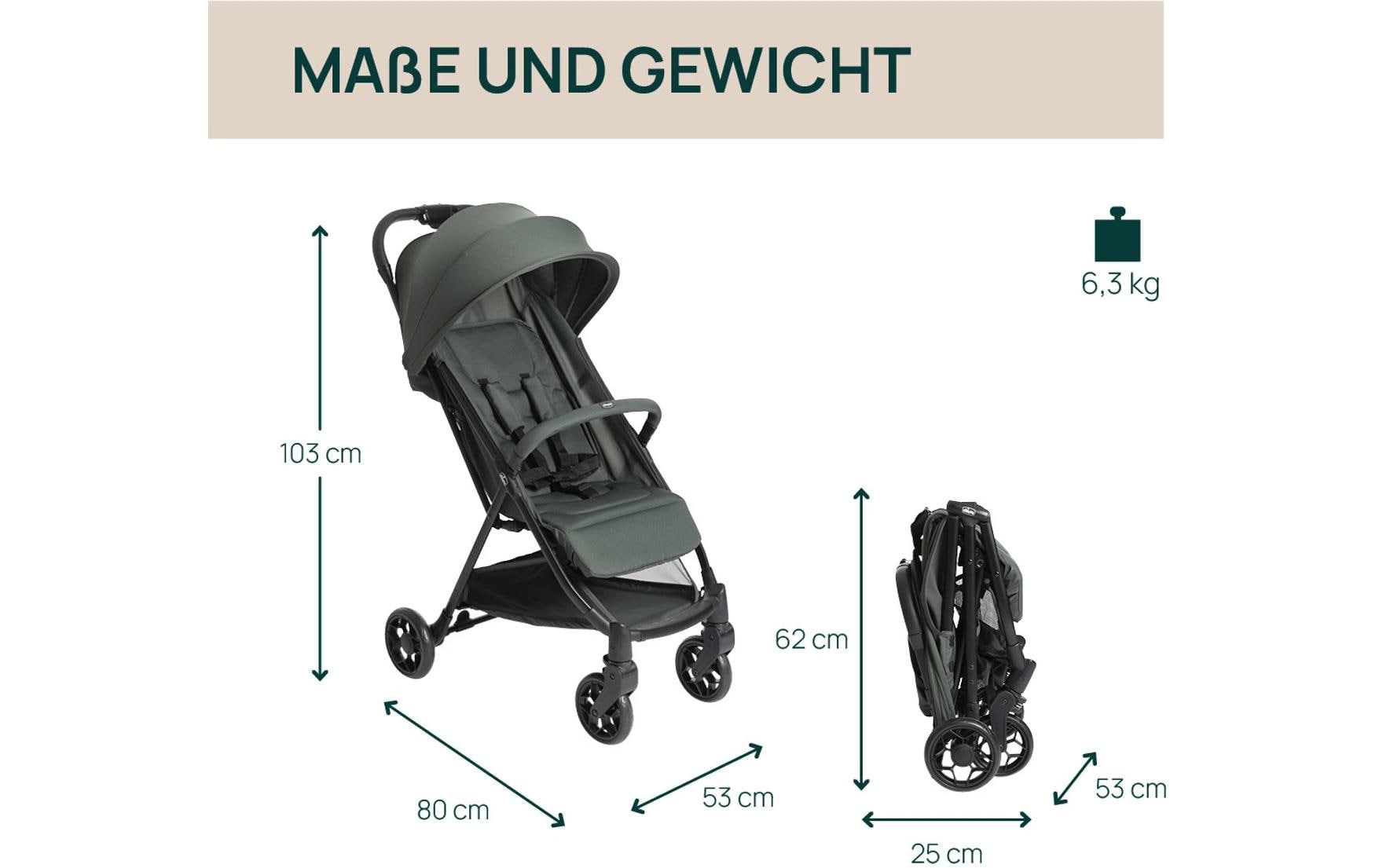 Buggy Urbino Evergreen<br>Sportwagen für Kinder ab Geburt bis 22 kg
