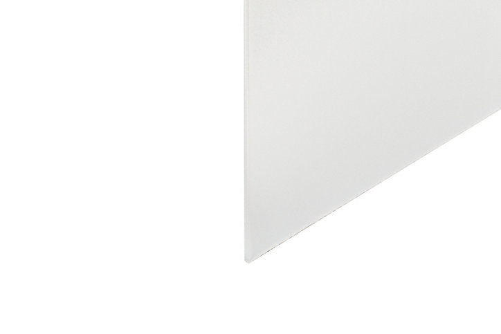 Verre opalin lisse 100 x 50cm ép.2,5mm