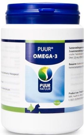 Puur Omega-3 - 90 Capsules - Visolie - Voedingssupplement