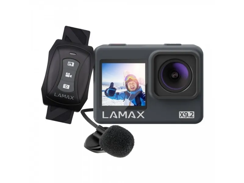 Lamax LAMAXX92, 4K Ultra HD, 16 MP, 120 fps, Wi-Fi, 1050 mAh, 65 g