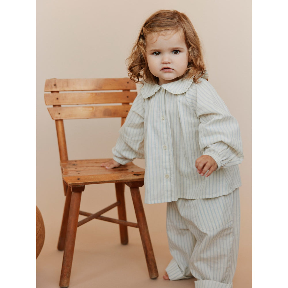 Køb Sofie Schnoor Blue Striped Ingasb Bluse