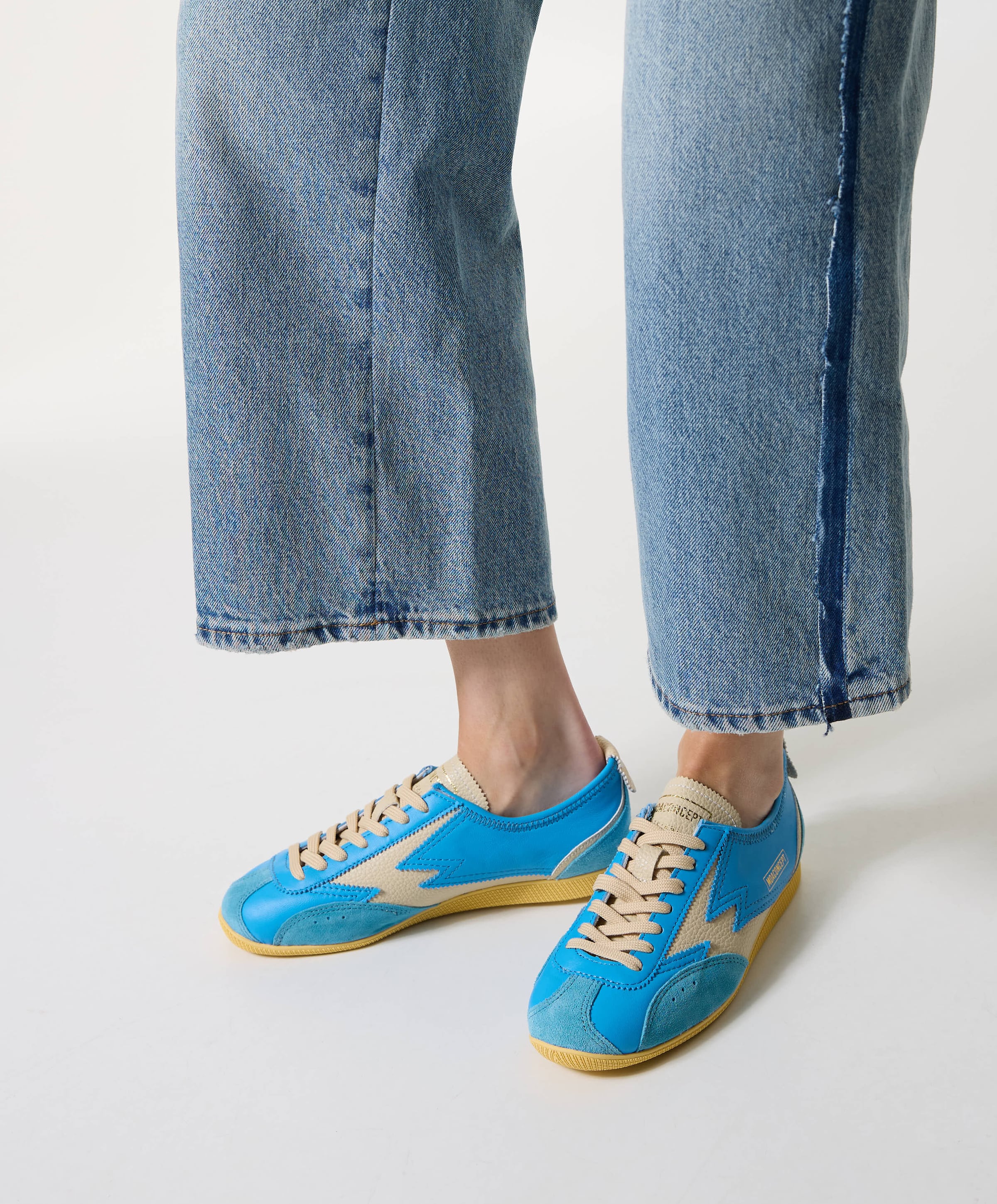 Moaconcept IKIGAI dames sneakers blauw