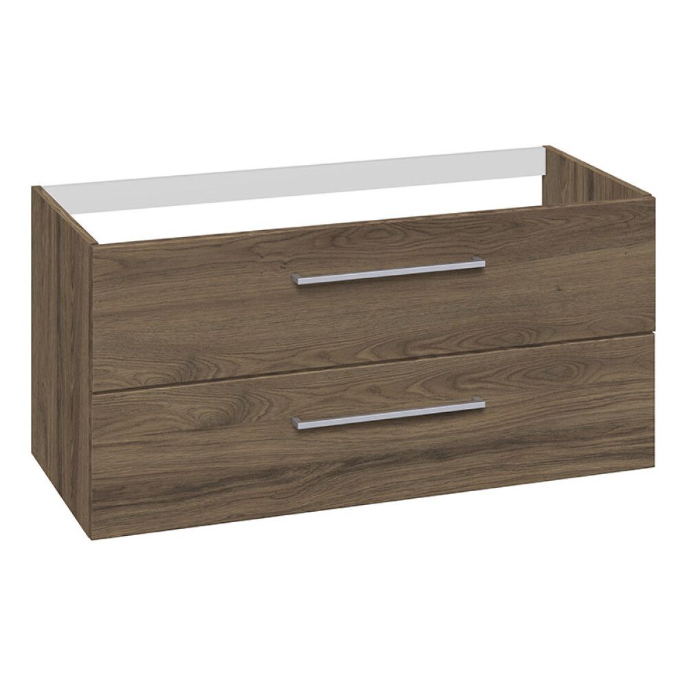 SERVANTSKAP SCANBAD DELTA HØYDE 48CM BRUN EIK 100 CM
