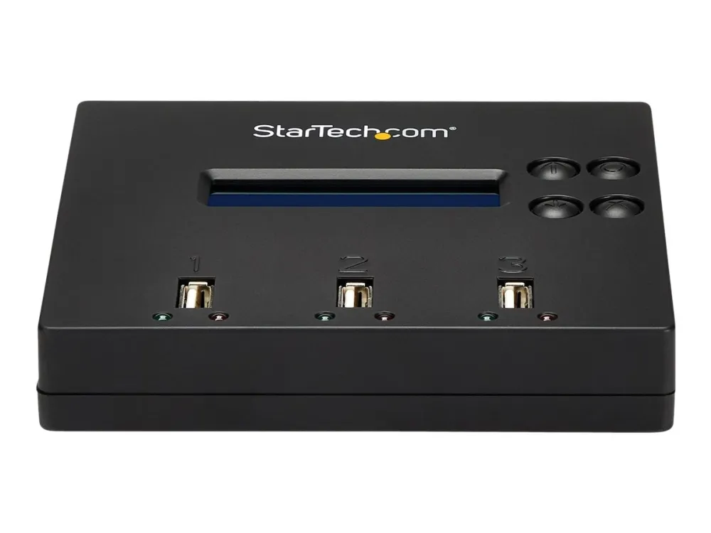 StarTech.com 1:2 Standalone USB Duplicator and Eraser - Memory Stick Cloner - USB 2.0 Flash Drive Copier / Thumb Eraser (USBDUP12) - USB drev duplikator - 2 bays - for P/N: SVA5H2NEUA
