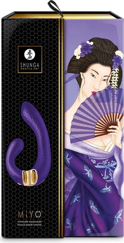 Shunga - Miyo - Intimate Massager - Paars - Silicone