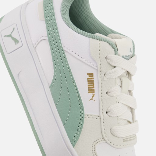 Puma Carina Street Jr Sneakers wit Leer
