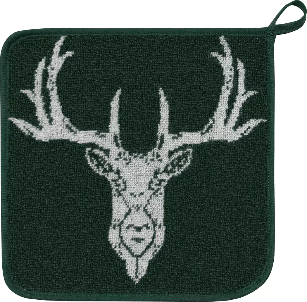 Topflappen Hirsch 22 x 22 cm
