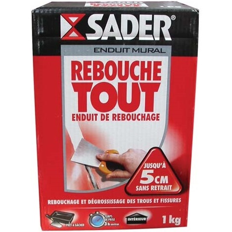 Enduit rebouche tout poudre 1kg