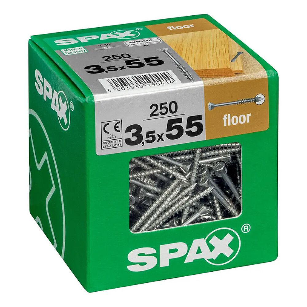 BORDSKRUE SPAX 3,5X55MM 250 STK