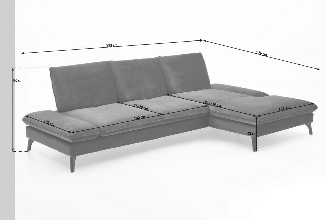 Moderano Longchairkombination ORLANDO