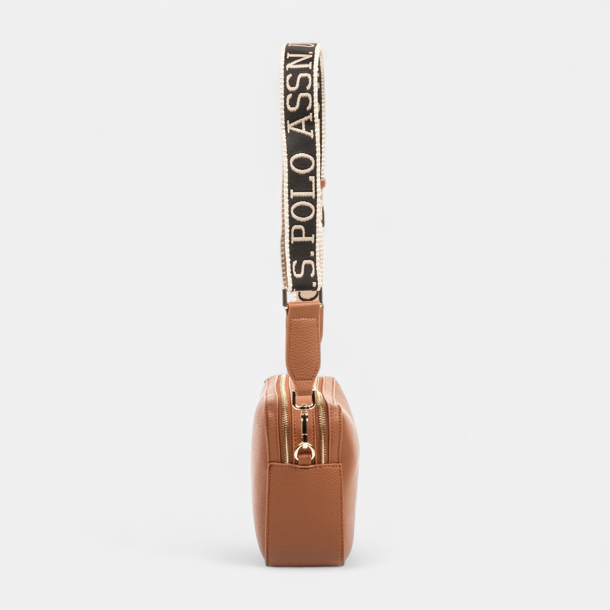 Sac bandoulière camel