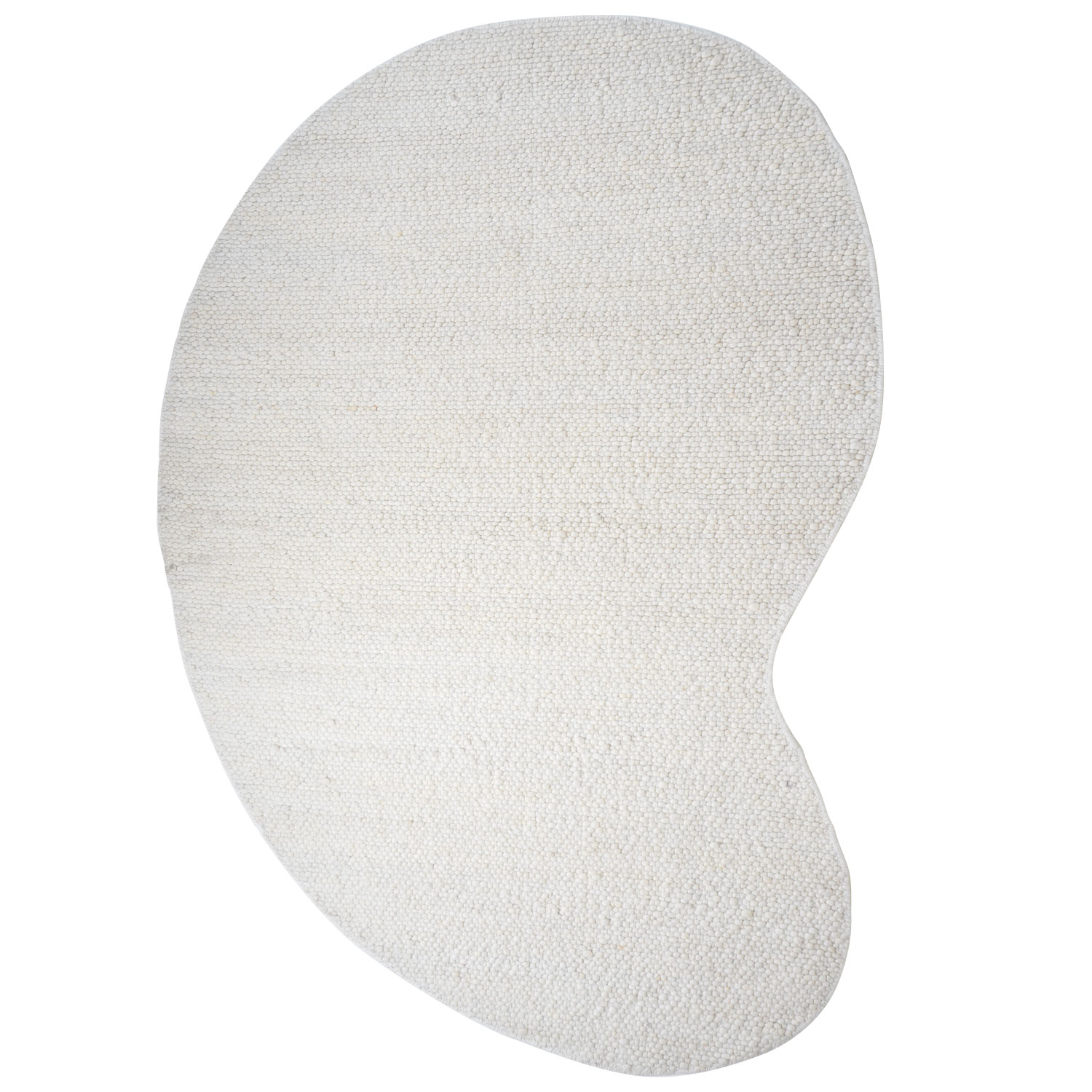 Vloerkleed Stone Organisch white 200x280 cm