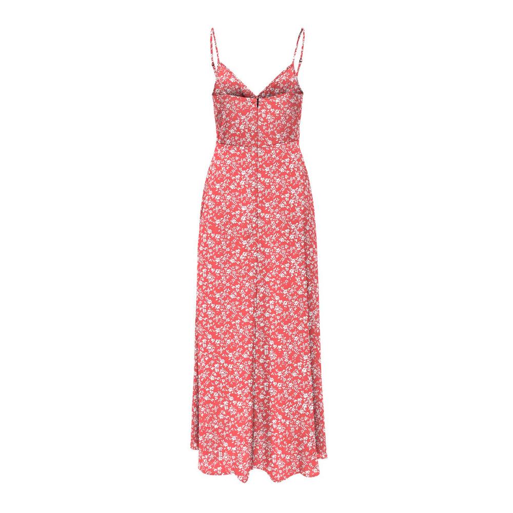 Only Robe Longue Rose Femme ONLY Life Vis Ada