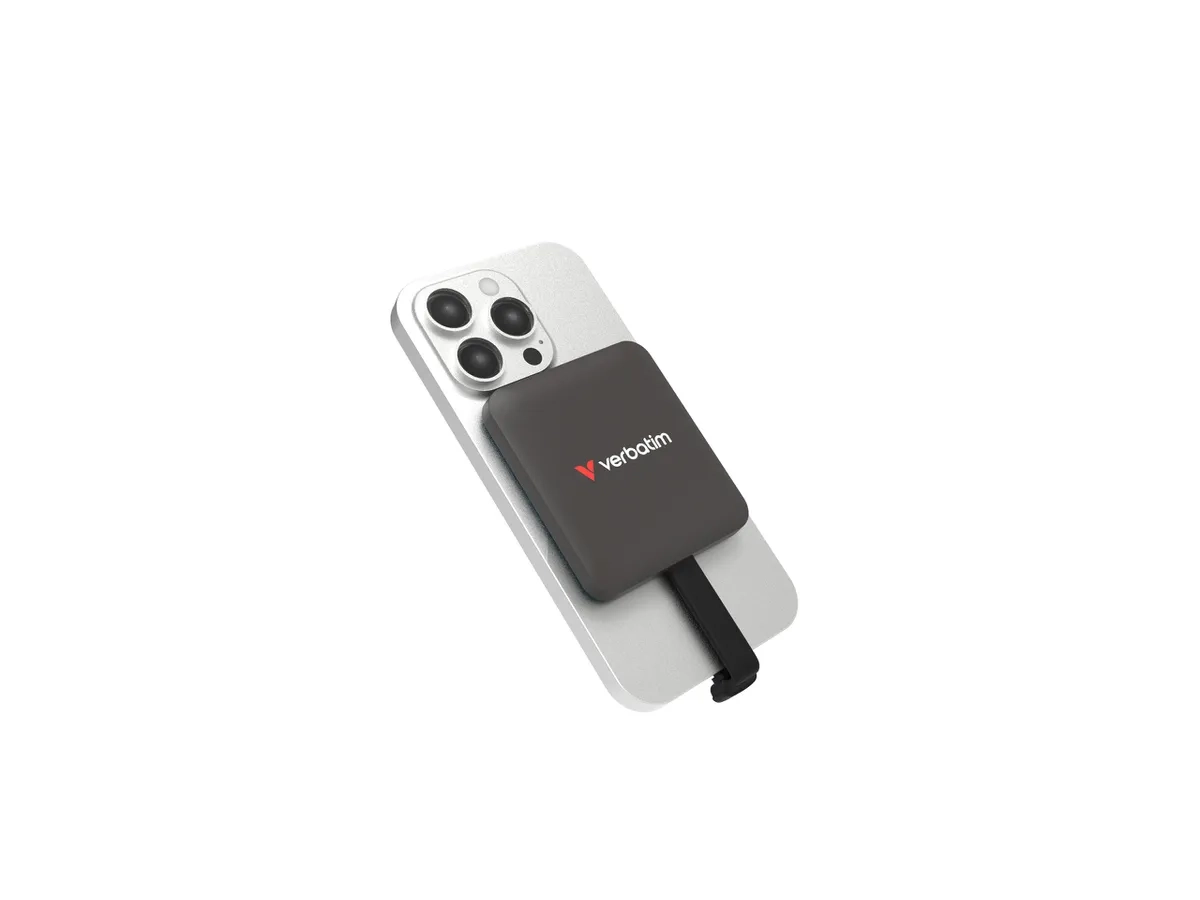 (2TB) SnapBack MagSafe PSSD Festplatte mit Magnetischem Ring und USB-C 3.2 (32062) - Mocha Metallic