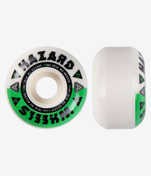 Madness Hazard Melt Down Radial Rollen (white green) 55mm 101A 5er Pack