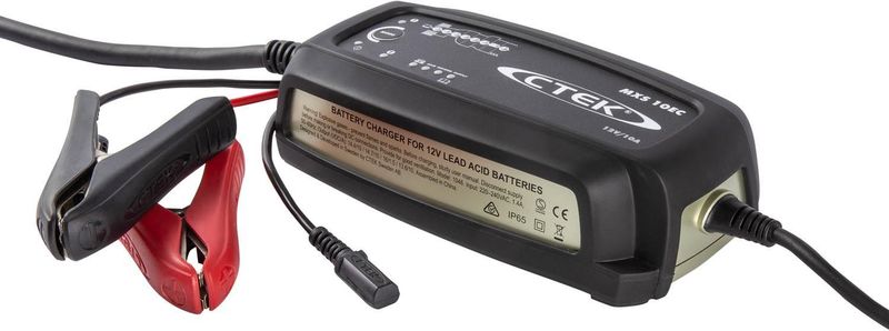 MXS - 10 - Lader - 10A - 12V - Voor Accu's van 20-200Ah