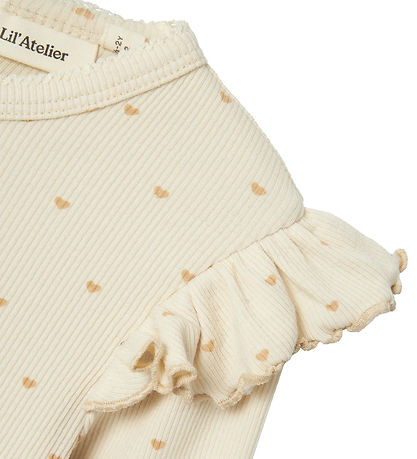 Lil' Atelier Kjole - Rib - NmfGago - Turtledove