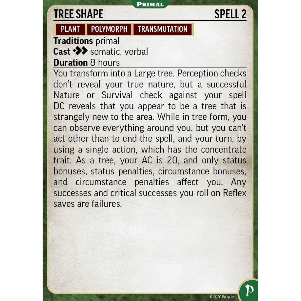 Pathfinder Second Edition - Primal Cards