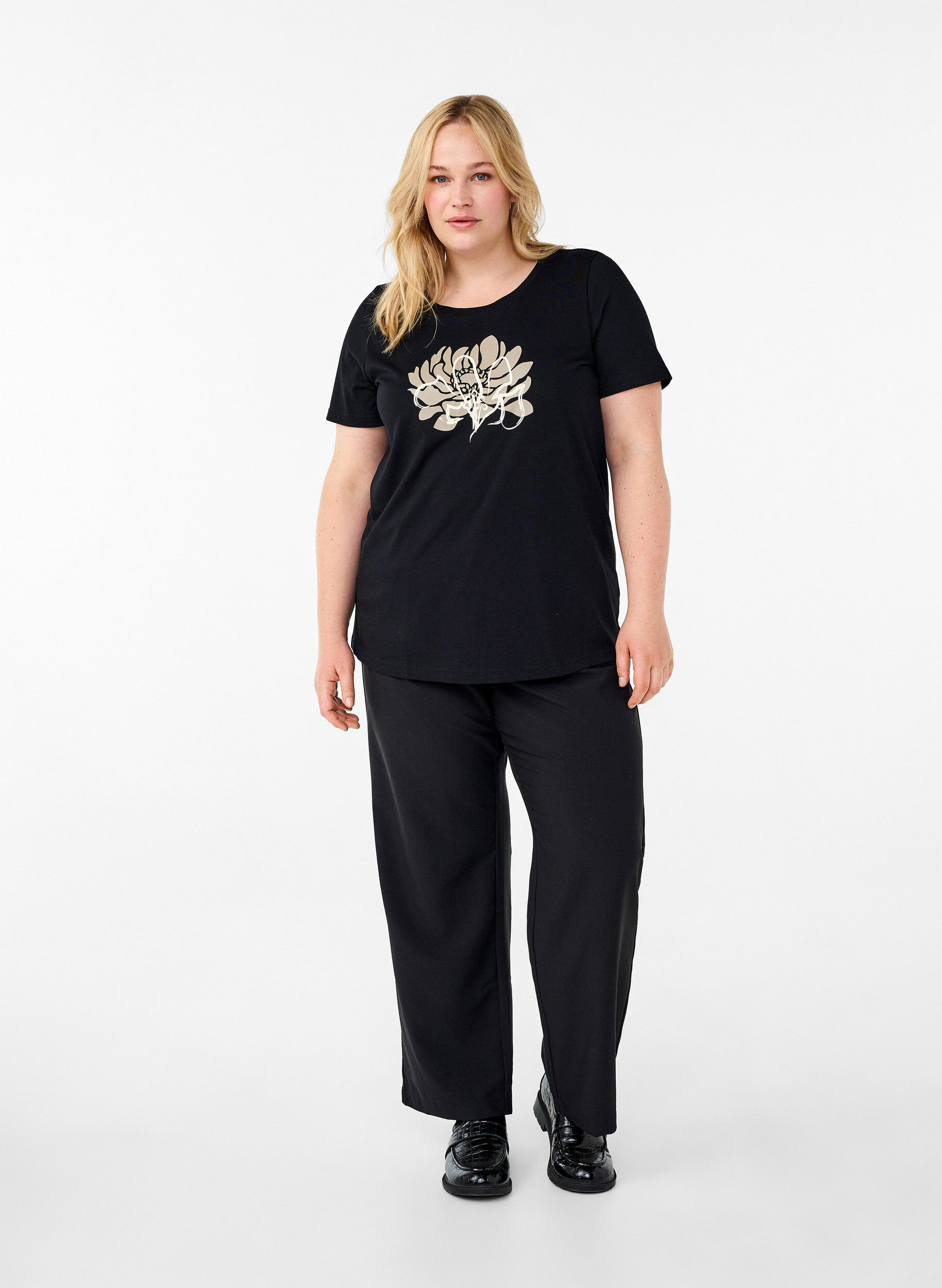 T-shirt med motiv