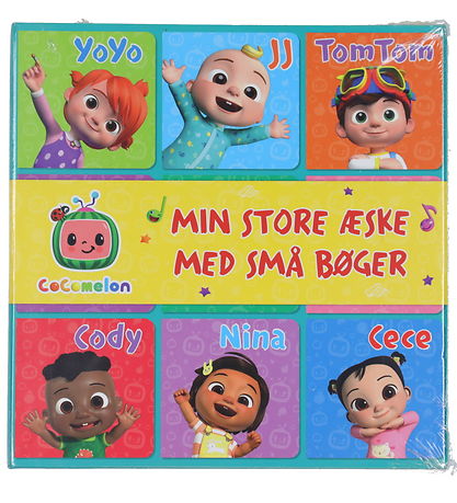 Alvilda B?ger - CoComelon - Min Store ?ske Med Sm? B?ger - 9 Stk
