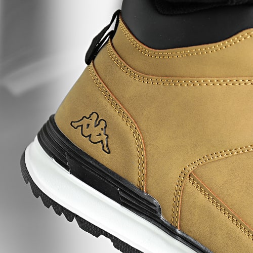 Baskets Astos Mid 361D14W Yellow Tan Black