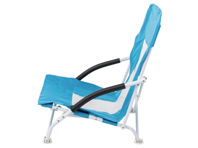 KOOR Strandstuhl Puoolo, Blau Gemütlicher Campingstuhl