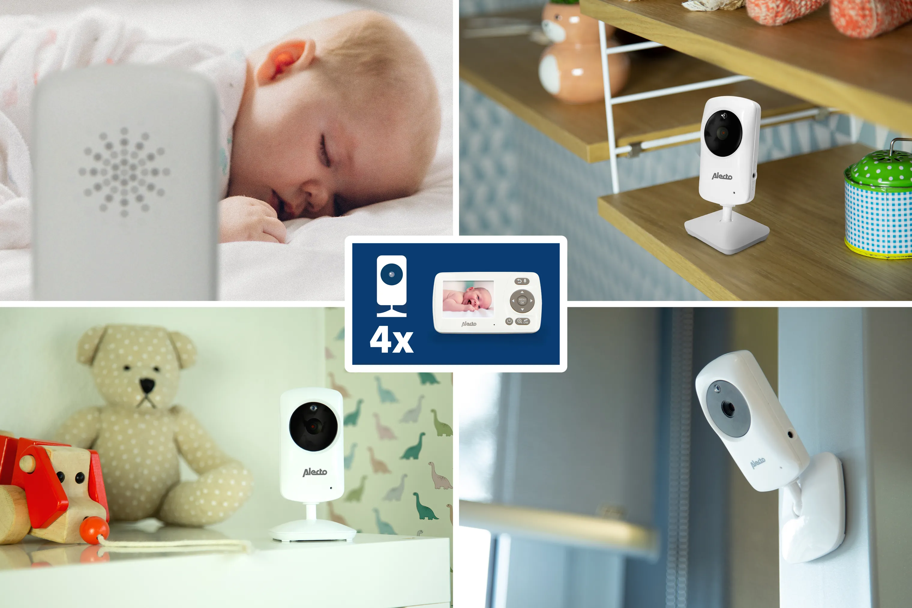 Alecto Baby DVM-64 Babyalarm med video