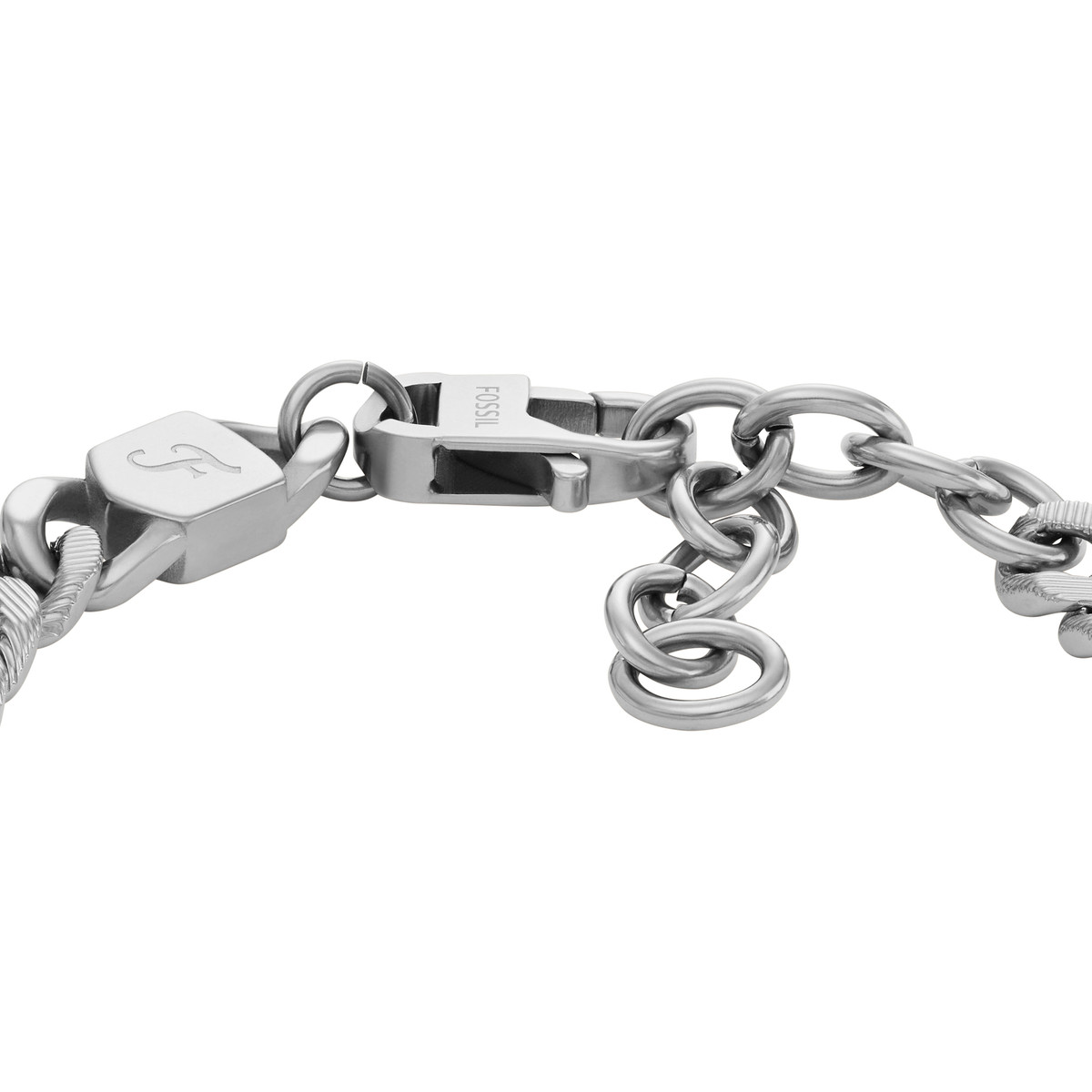 Bracelet FOSSIL Harlow Linear Texture acier inoxydable