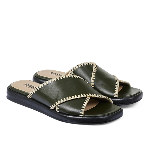 Angulus 5791-101 Sandaler, Dark Green, 39