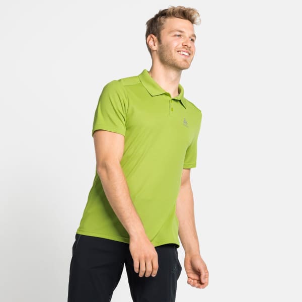 Polo randonnée ODLO F-DRY POLO SHIRT S/S MACAW GREEN
