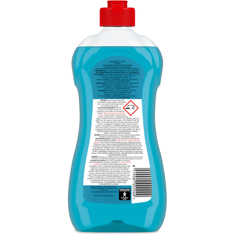 AH Afwasmiddel extra hygiëne