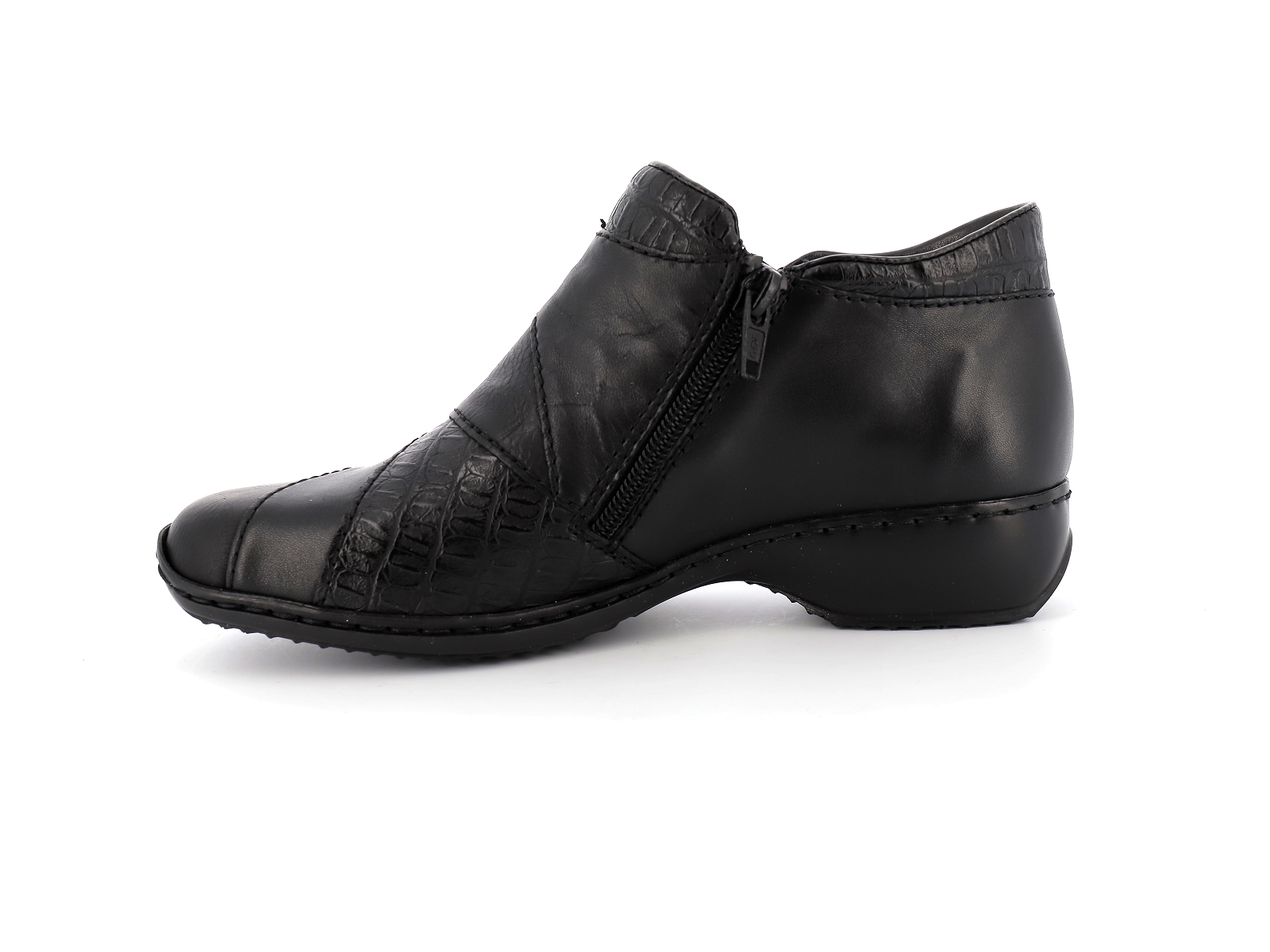 Rieker-L3871 Synthétique Noir