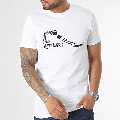 Tee Shirt Octopus Blanc Noir