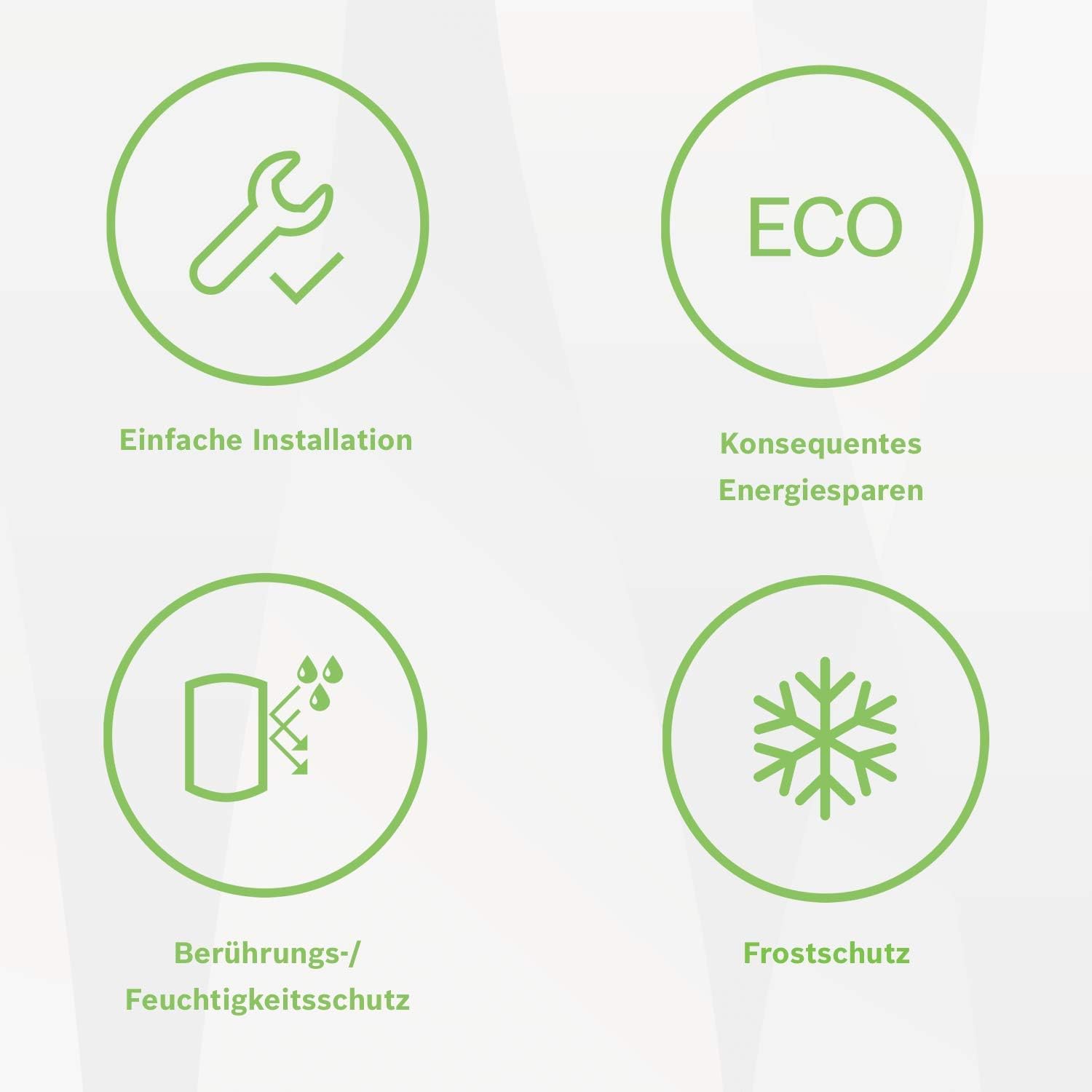 Bosch Elektrischer Wandspeicher Tronic Plus Store - Warmwasserspeicher druckfest mit geringem Bereitschaftsenergieverbrauch, 30 Liter [Energieklasse B]