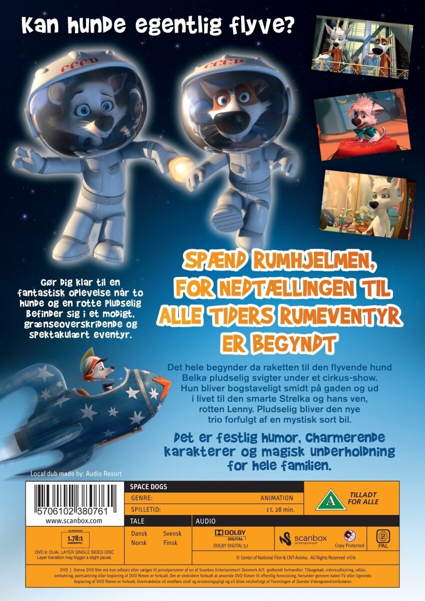 Space Dogs - DVD