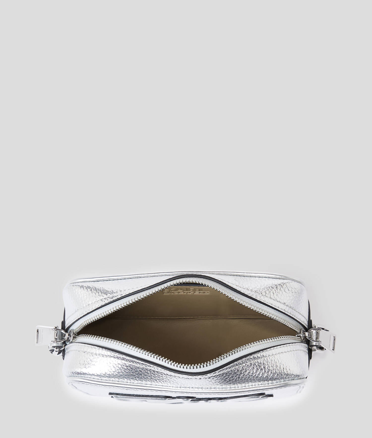 SAC CAMÉRA EN CUIR GRAINÉ K/SKUARE
