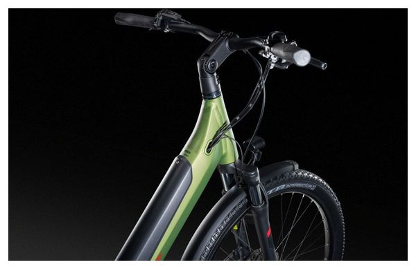 VTC Électrique Lapierre E-Explorer 4.5 Low Shimano Cues 9V 500Wh 27.5'' Vert 2025