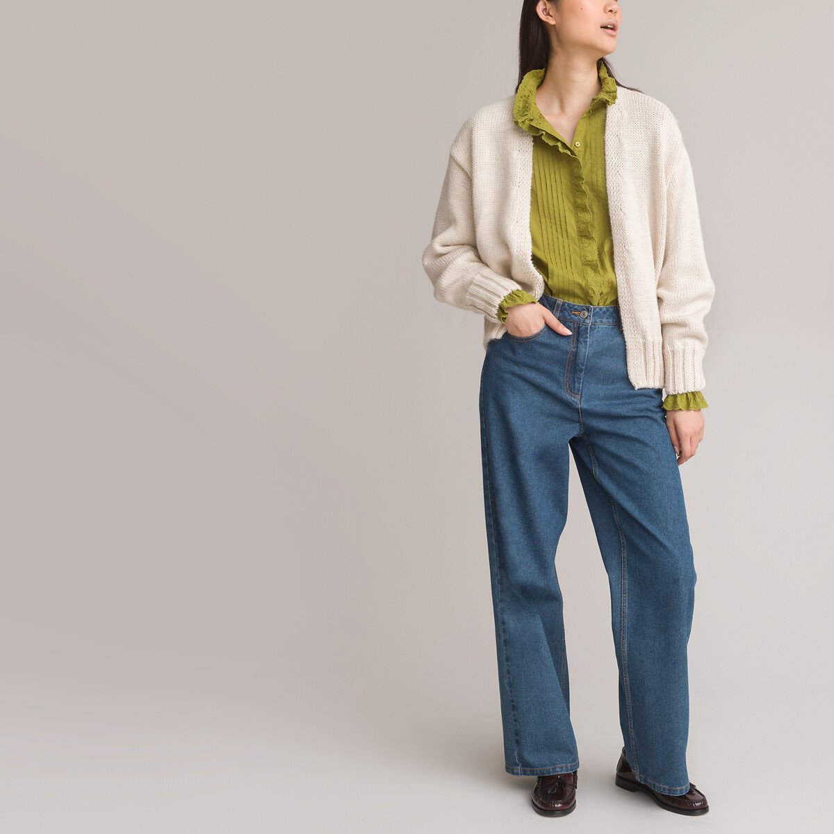 COLEÇÕES LA REDOUTE<br>Colete Cardicool, malha grande