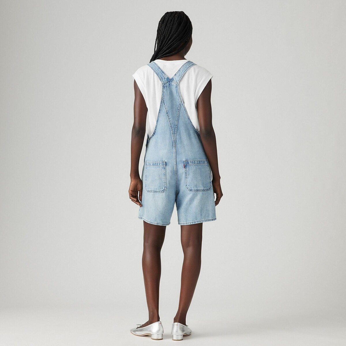 LEVI'S<br>Jardineiras largas