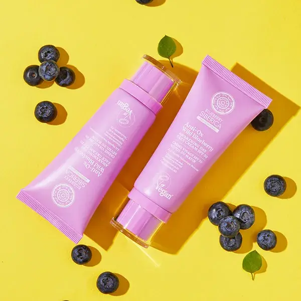 Creme facial revitalizante matinal Natura Siberica Blueberry Siberica FPS 20 50 ml