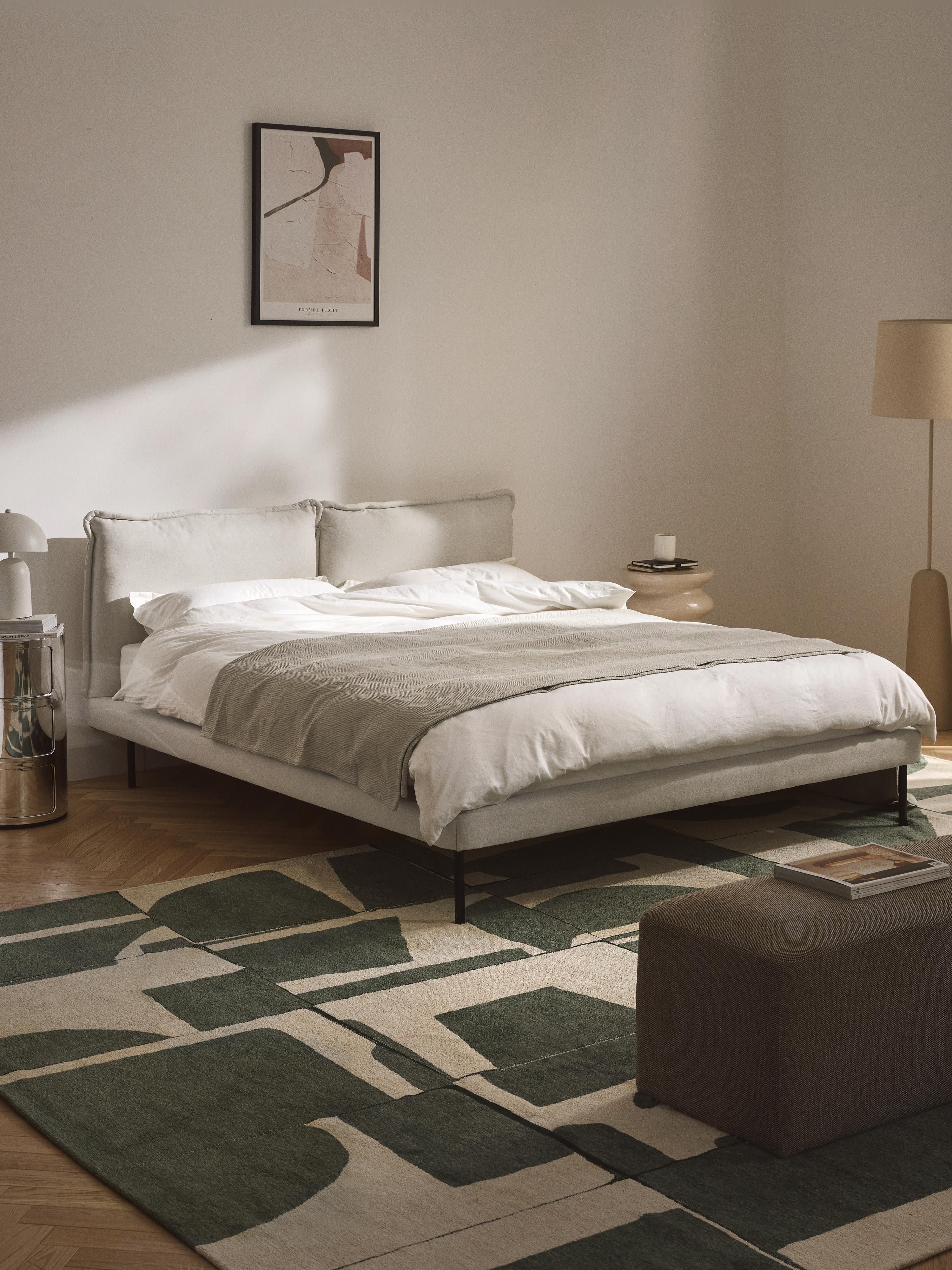 Gestoffeerd bed Amelia