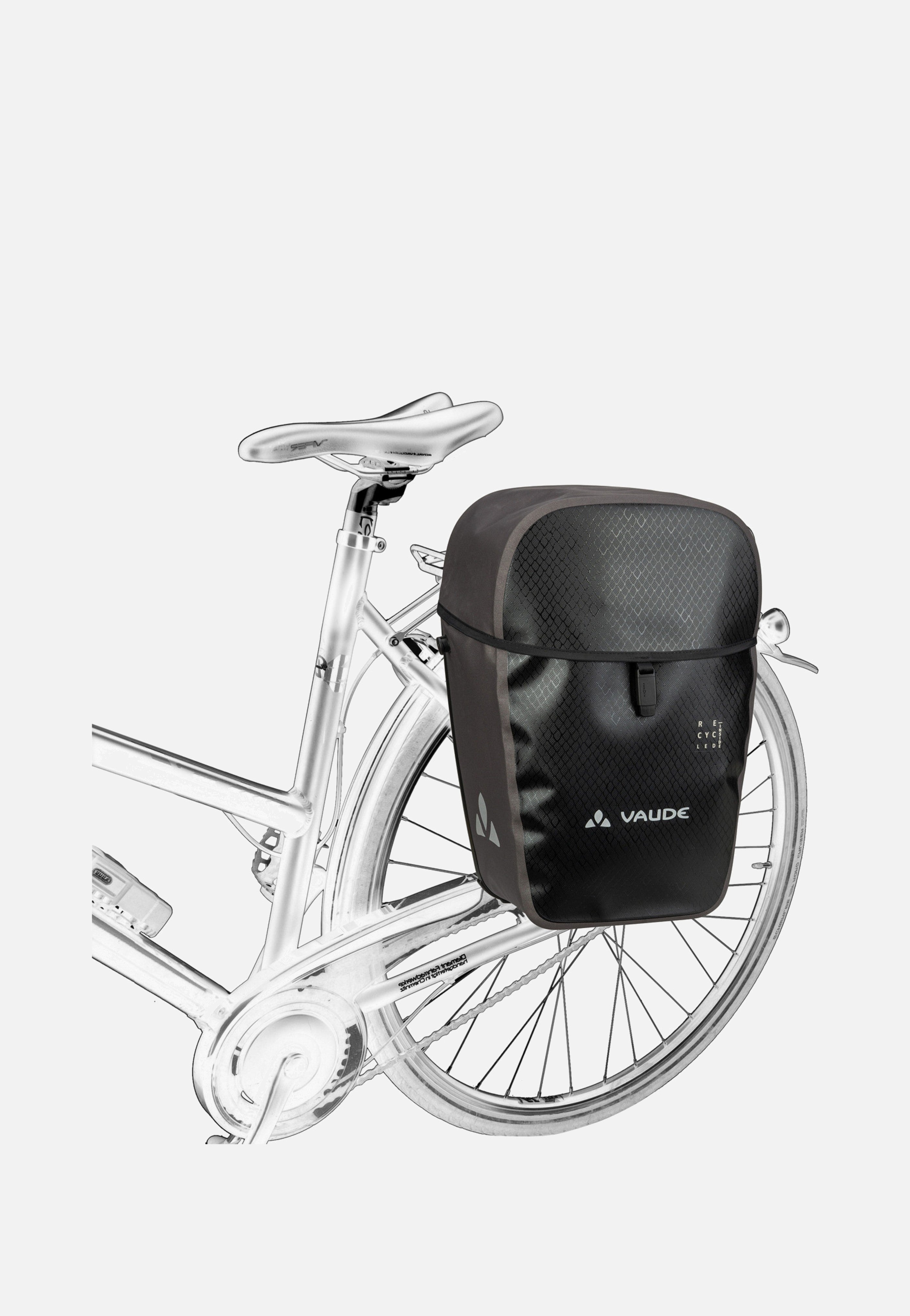Aqua Commute Single Black - Fahrradtasche