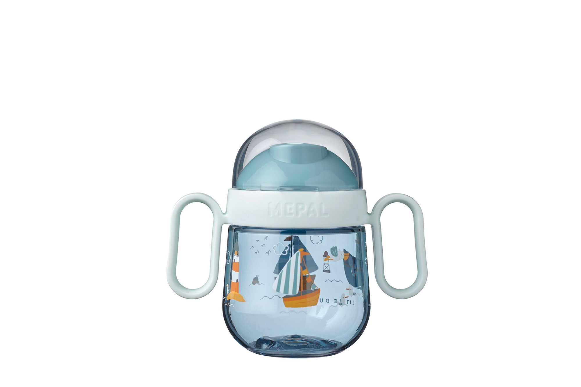 Mepal Mio Antitropf Trinklernbecher 200 ml sailors bay