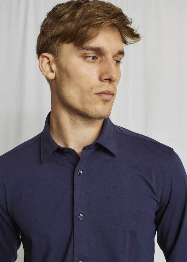 Bruun & Stengade BS Delfin Performance Fit Shirt Navy