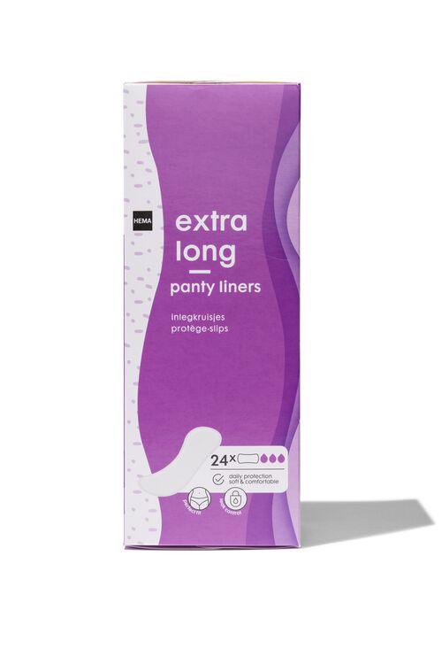 24 protège-slips extra longs