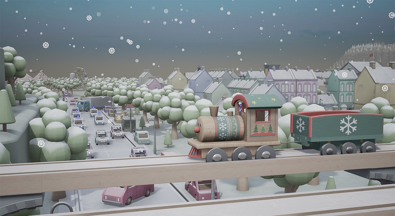 Maxx Tech Tracks Winter Wonderland Kit For Switch- Nintendo Switch