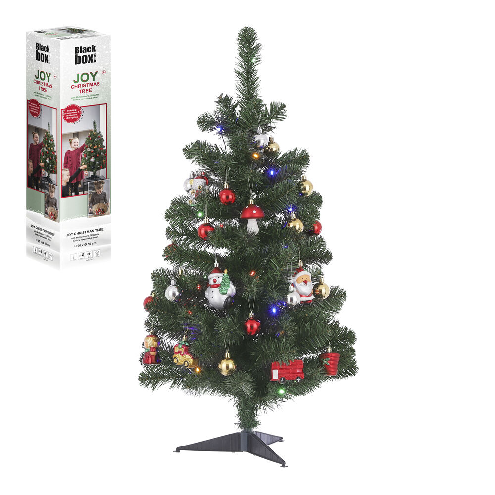 Black Box Kind  Multicolor - Kunstkerstboom - Diverse kleurencolor - 30 - 90 cm