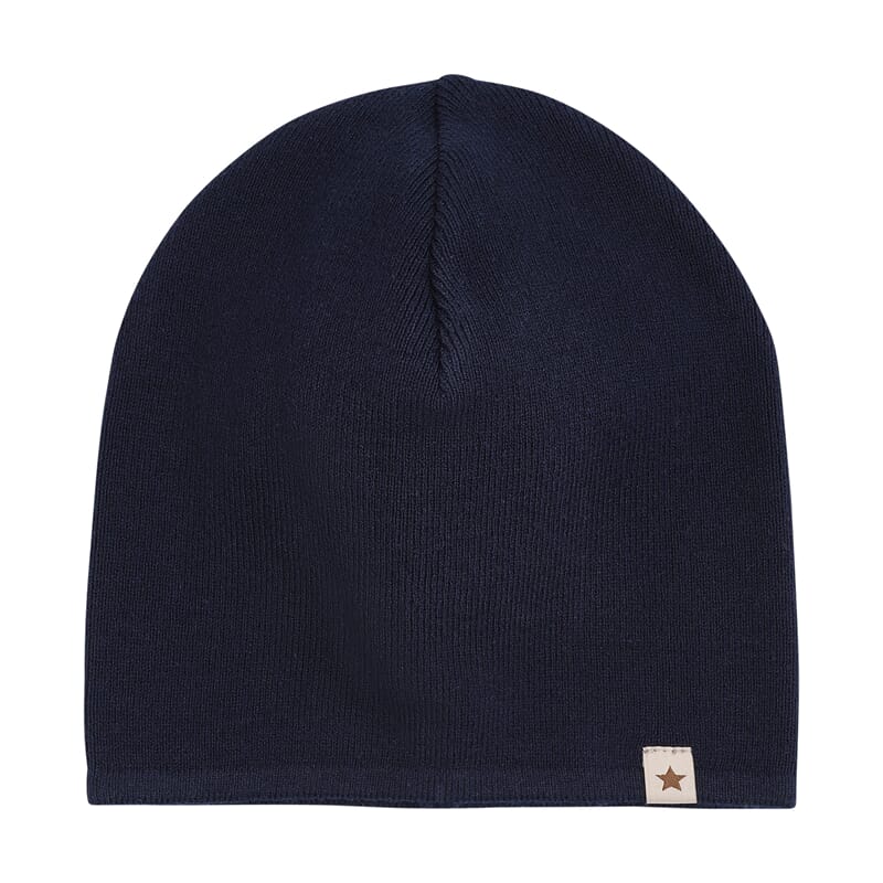Beanie Solid Knit navy blazer - Huttelihut - Rumpetroll